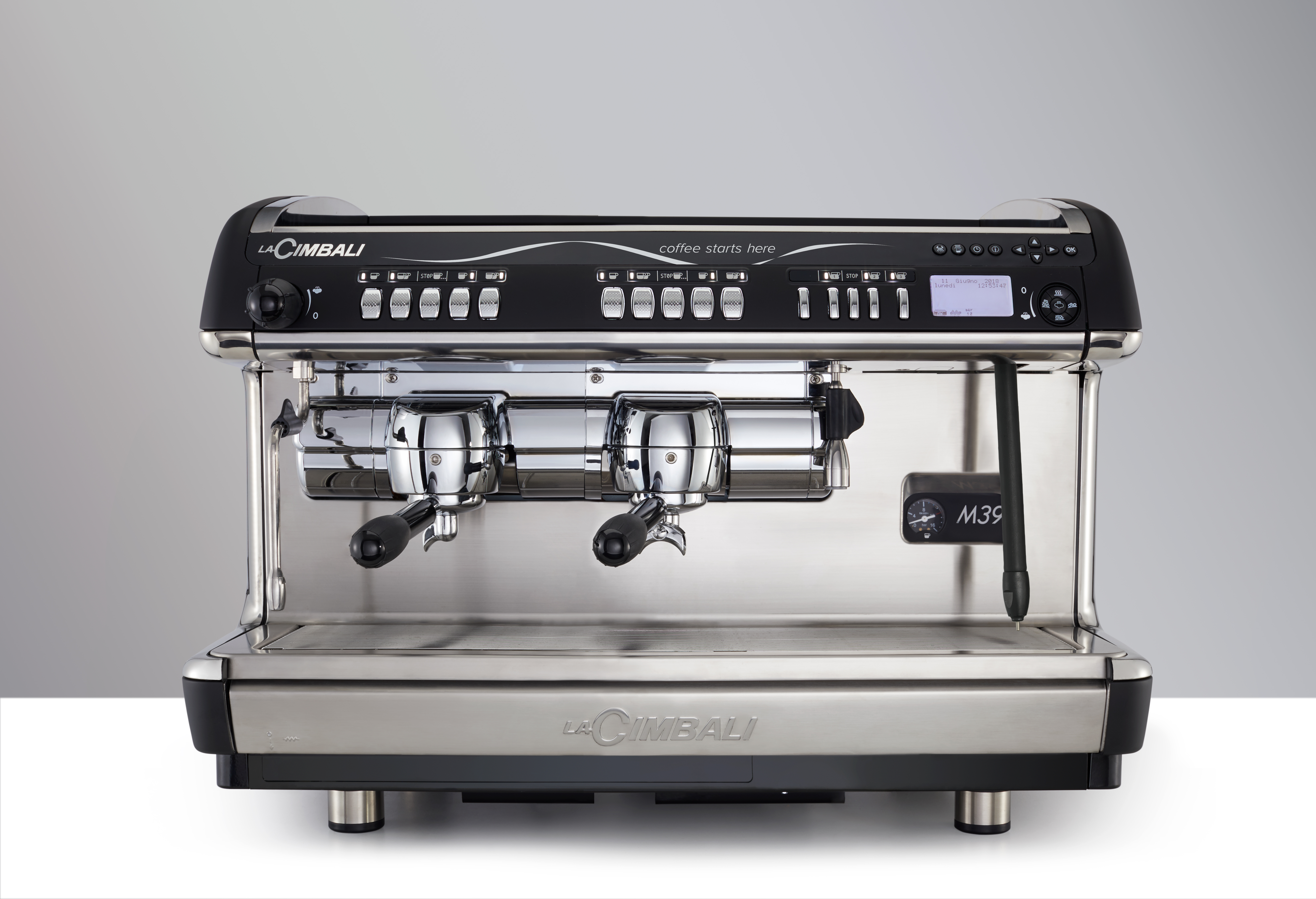 La-Cimbali Manometer für Espressomaschine 0-16bar mit Markierung bei 12 ø 42mm 